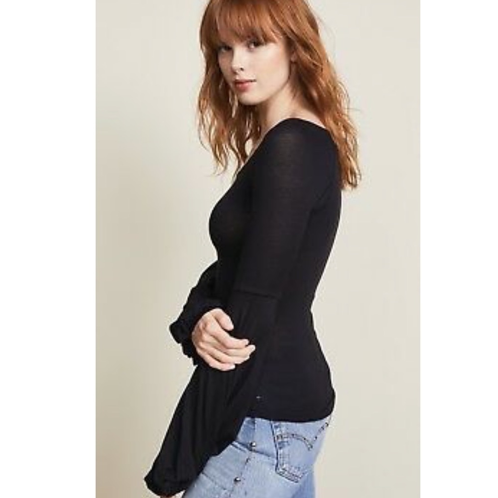 Women’s to the tropics top black - Picture 7 of 9
